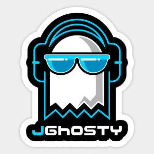 JGhosty Blue Sticker